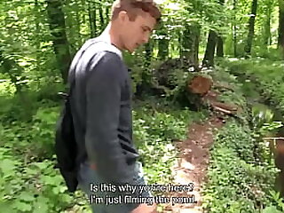 He Is Supposed To Meet His Friend In The Park But He Is Late, He Decides To Get His Ass Fucked While Waiting - BigStr