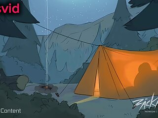 A Coyote into a tent, more than a snack waiting Inside - ThisVid.com