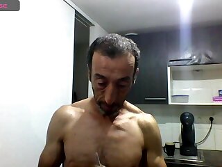 Dirty looking frenchman smokes - ThisVid.com