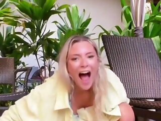 Cute tic tok-er accidentally blasts through her panties - ThisVid.com