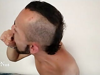 Fetiche de mi gran lengua con saliva