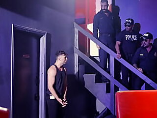 Wild orgy with a bunch of sexy corrupt cops