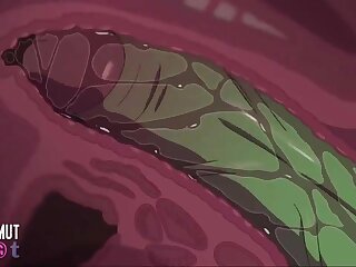 Link plowed balls deep & raw by Ganon’s big dick has him cumming 3 times untouched