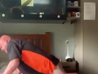 Fat daddy destroys str8 twink Str8 twink gets fucked for 1st time