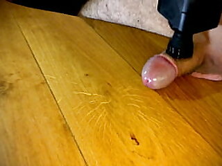 Huge cumshot&excl; White dick&period;