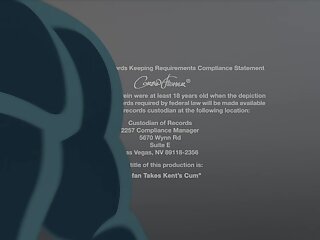 Stefan Takes Kent's Cum