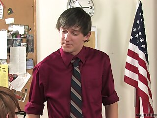 Geeky Guy Gets a Lecture