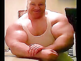 Massive Muscleman in Undershirt