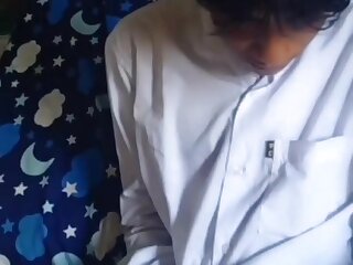 Young guy having fun