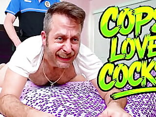 Scott DeMarco&rsquo;s Gay Porn Patrol&colon; Rugged Joel Takes Cop&rsquo;s Deep Anal Thrust