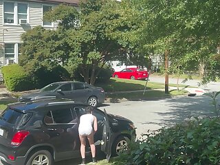 What would you do if your neighbor walked around outside in his briefs?