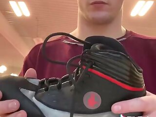 Watch this jock talk about his wrestling gear. Tiktok @mattybfatty_