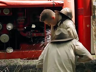 Uniformed Cock Sluts - Scene 4