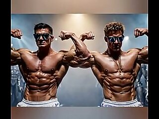 Muscled AI dudes
