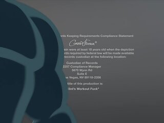 Clint's Workout Fuck