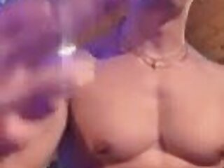 Muscle teen melts your brain with popper countdown